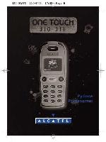 User manual Alcatel OT-311 