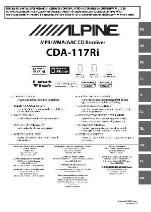 Инструкция Alpine CDA-117Ri  ― Manual-Shop.ru