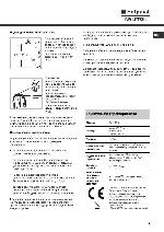 User manual Hotpoint-Ariston AQ7F-09U 