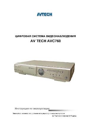 User manual AV Tech AVC-760  ― Manual-Shop.ru