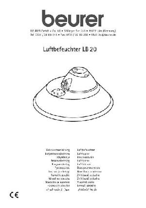 User manual Beurer LB-20  ― Manual-Shop.ru