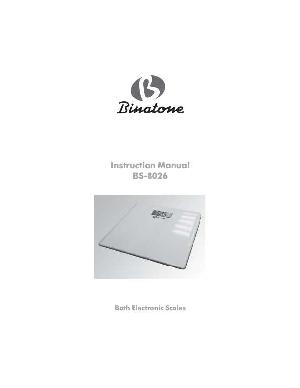 Инструкция Binatone BS-8026  ― Manual-Shop.ru