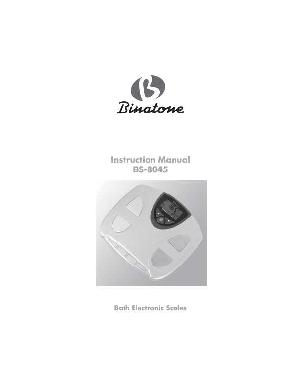 User manual Binatone BS-8045  ― Manual-Shop.ru