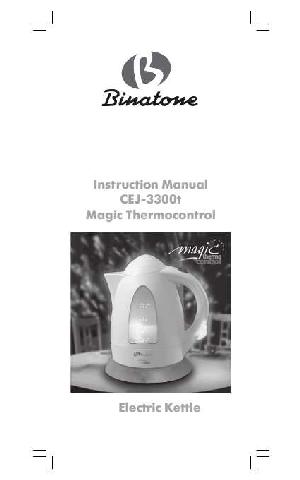Инструкция Binatone CEJ-3300T  ― Manual-Shop.ru