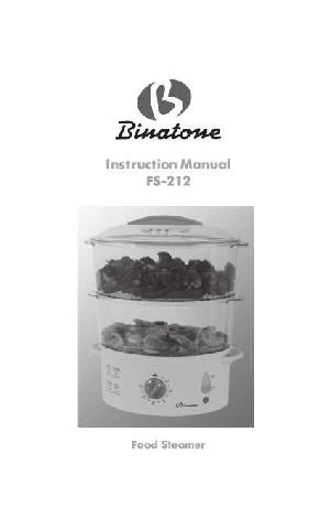 Инструкция Binatone FS-212  ― Manual-Shop.ru