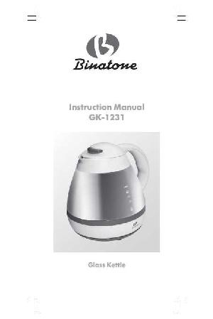 Инструкция Binatone GK-1231  ― Manual-Shop.ru