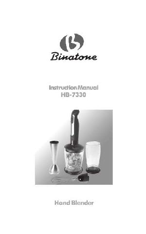 Инструкция Binatone HB-7330  ― Manual-Shop.ru