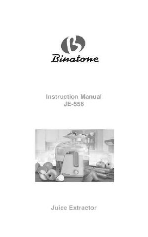 User manual Binatone JE-556  ― Manual-Shop.ru