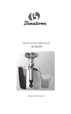 User manual Binatone JE-8300  ― Manual-Shop.ru