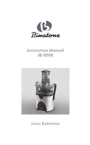 User manual Binatone JE-8500  ― Manual-Shop.ru