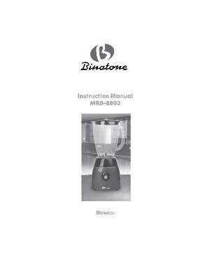 User manual Binatone MRB-8803  ― Manual-Shop.ru