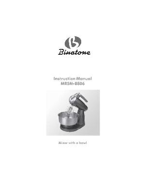 User manual Binatone MRSM-8806  ― Manual-Shop.ru
