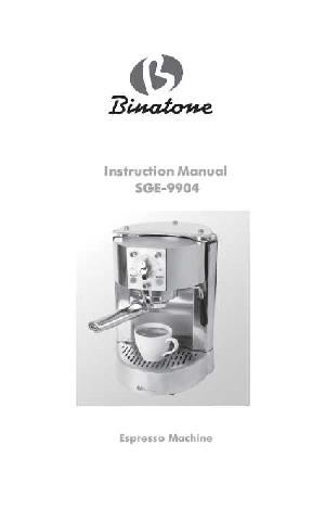 Инструкция Binatone SGE-9904  ― Manual-Shop.ru
