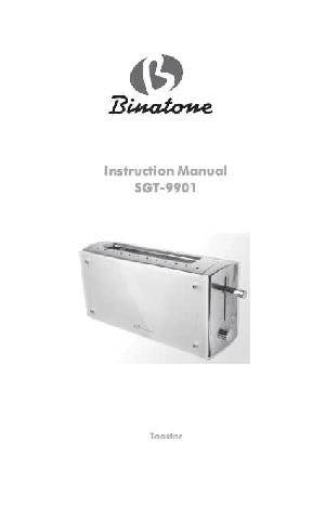 Инструкция Binatone SGT-9901  ― Manual-Shop.ru