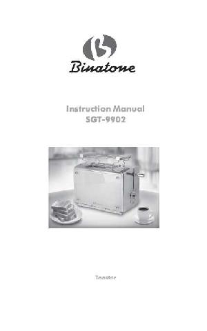 Инструкция Binatone SGT-9902  ― Manual-Shop.ru