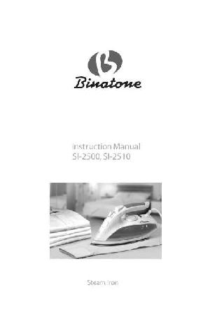 Инструкция Binatone SI-2500  ― Manual-Shop.ru