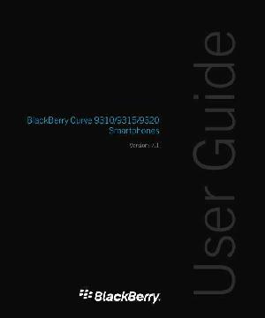 Инструкция BlackBerry 9315 Curve  ― Manual-Shop.ru