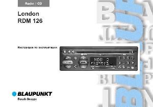 Инструкция Blaupunkt London RDM126  ― Manual-Shop.ru