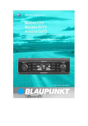 User manual Blaupunkt Nevada DJ-72  ― Manual-Shop.ru