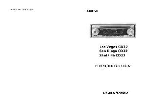 User manual Blaupunkt San Diego CD-32  ― Manual-Shop.ru