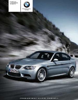 Инструкция BMW M3 (e90) с 03.2008  ― Manual-Shop.ru