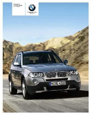 Инструкция BMW X3 (e83) с 09.2006 г.  ― Manual-Shop.ru