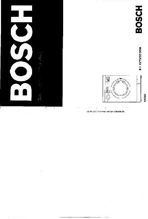 Инструкция BOSCH B1 WTV 3800A  ― Manual-Shop.ru