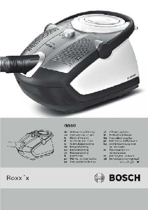 Инструкция BOSCH BGS-62530  ― Manual-Shop.ru