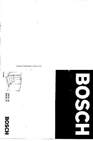 Инструкция BOSCH DHI-6..H/E  ― Manual-Shop.ru