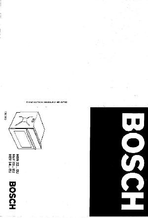 Инструкция BOSCH HBN-2252EU  ― Manual-Shop.ru