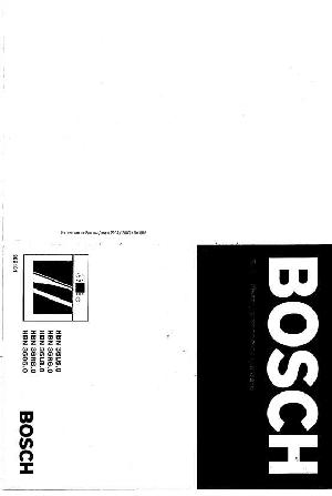 Инструкция BOSCH HBN-360620  ― Manual-Shop.ru