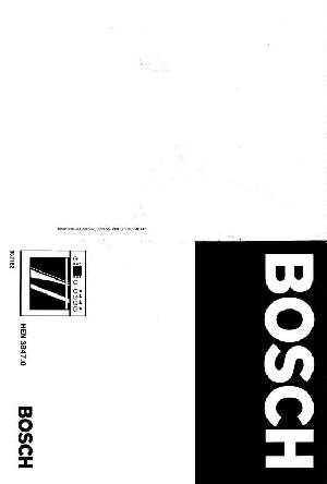 Инструкция BOSCH HEN-3847.0  ― Manual-Shop.ru
