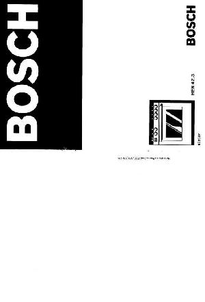 Инструкция BOSCH HEN-42.3  ― Manual-Shop.ru