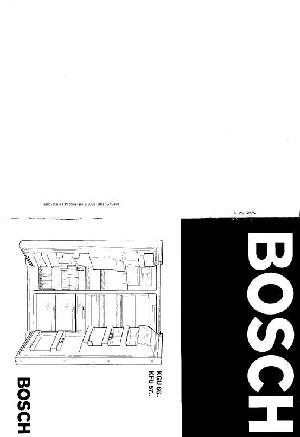 User manual BOSCH KFU-57..  ― Manual-Shop.ru