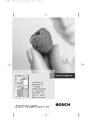 Инструкция BOSCH KGP-36321  ― Manual-Shop.ru