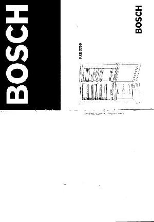 Инструкция BOSCH KKE-3355  ― Manual-Shop.ru