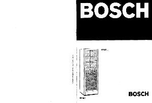 Инструкция BOSCH KSW-38340  ― Manual-Shop.ru