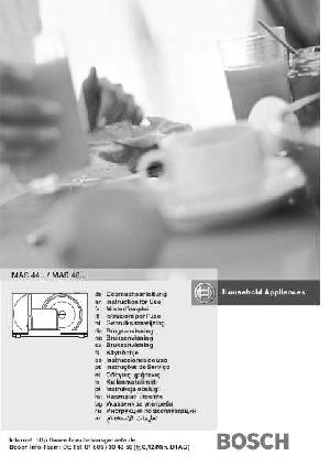 User manual BOSCH MAS-4400  ― Manual-Shop.ru