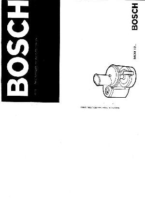 Инструкция BOSCH MCM-12..  ― Manual-Shop.ru