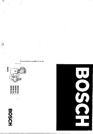 Инструкция BOSCH MCM-5380  ― Manual-Shop.ru