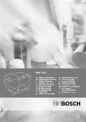 Инструкция BOSCH PMF-1232  ― Manual-Shop.ru