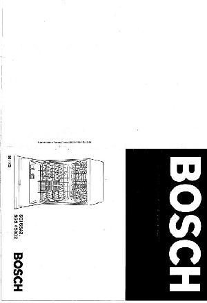 Инструкция BOSCH SGI-56A3.  ― Manual-Shop.ru