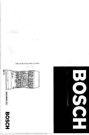 Инструкция BOSCH SGS-09T05  ― Manual-Shop.ru