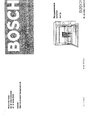 User manual BOSCH SKT-50  ― Manual-Shop.ru