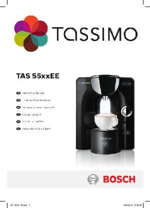 User manual BOSCH TAS-5543EE  ― Manual-Shop.ru