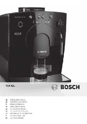 User manual BOSCH TCA-5309  ― Manual-Shop.ru