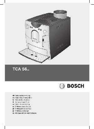 User manual BOSCH TCA-5601  ― Manual-Shop.ru