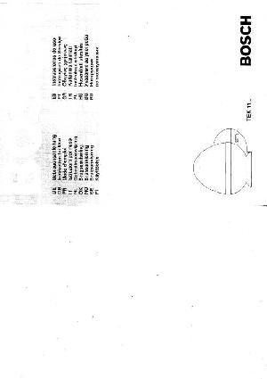 Инструкция BOSCH TEK-11..  ― Manual-Shop.ru