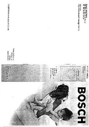 User manual BOSCH WFC-2060  ― Manual-Shop.ru