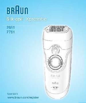 User manual Braun 7681  ― Manual-Shop.ru